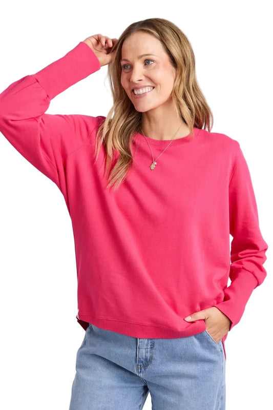 Elm Divine Crew Dark Pink