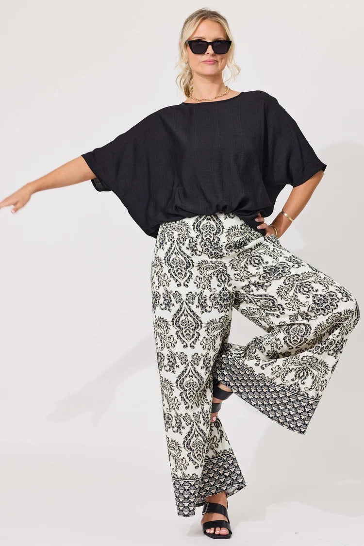Lemon Tree Alessa Top Black