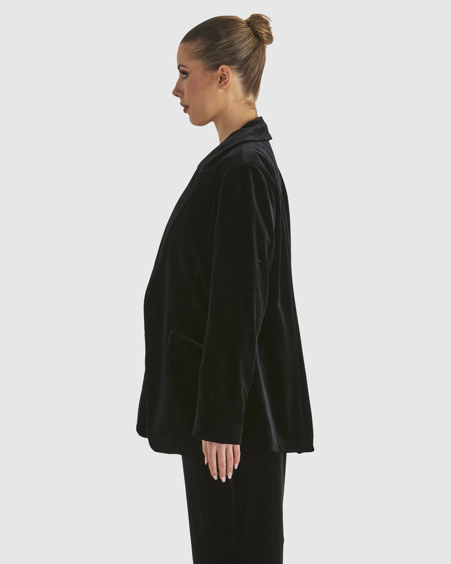 Fate+Becker Mustang Sally Velvet Jacket Black