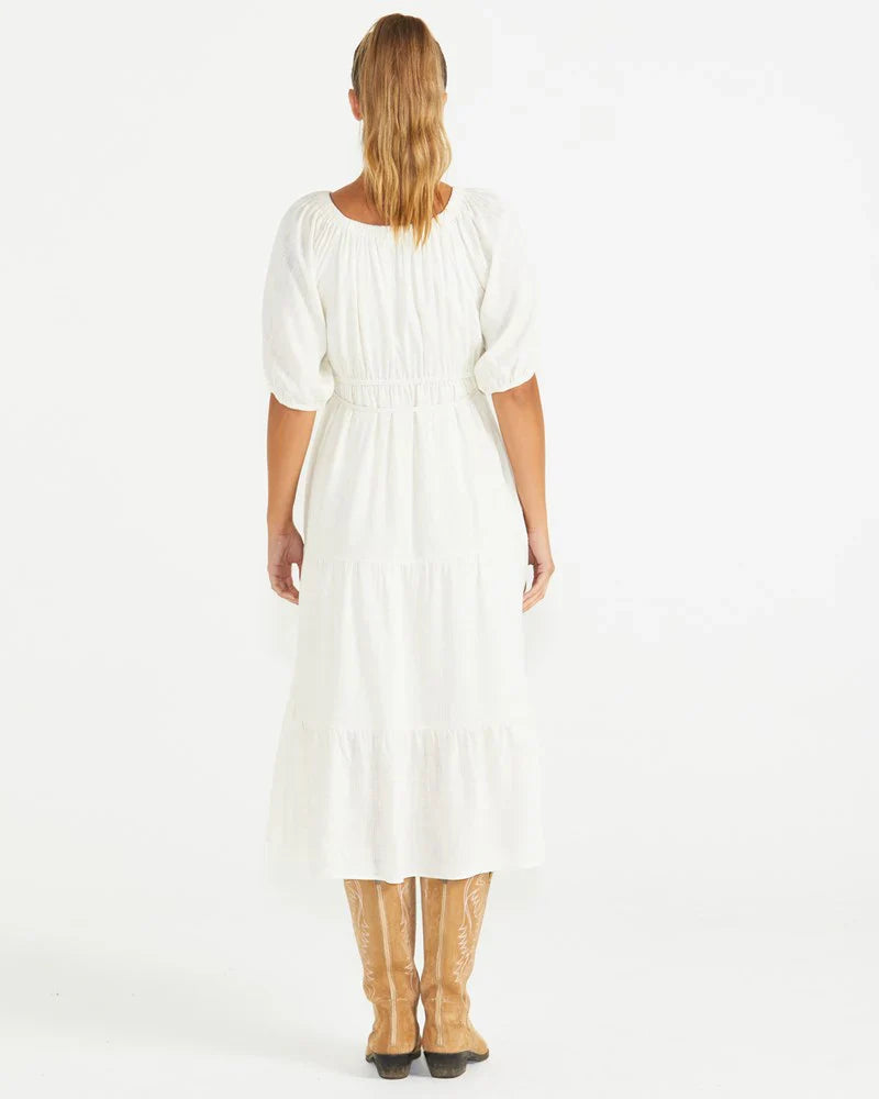 Sass Harley Midi Dress Oatmeal