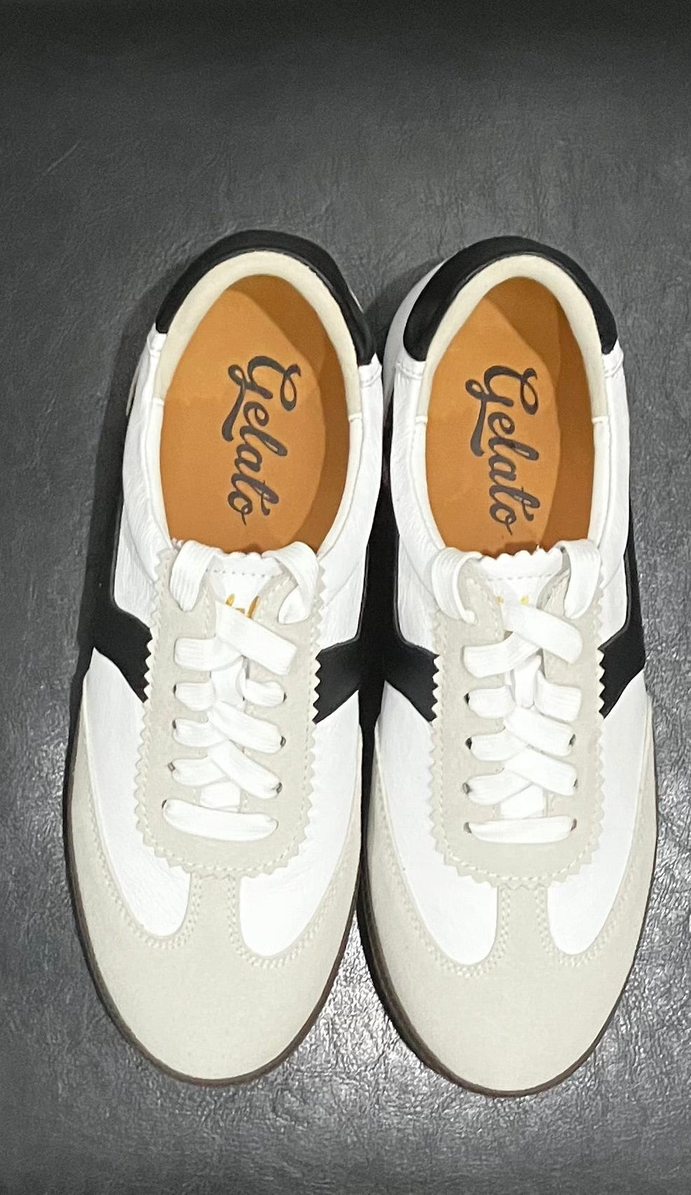 Gelato Staton White/Black Sneaker