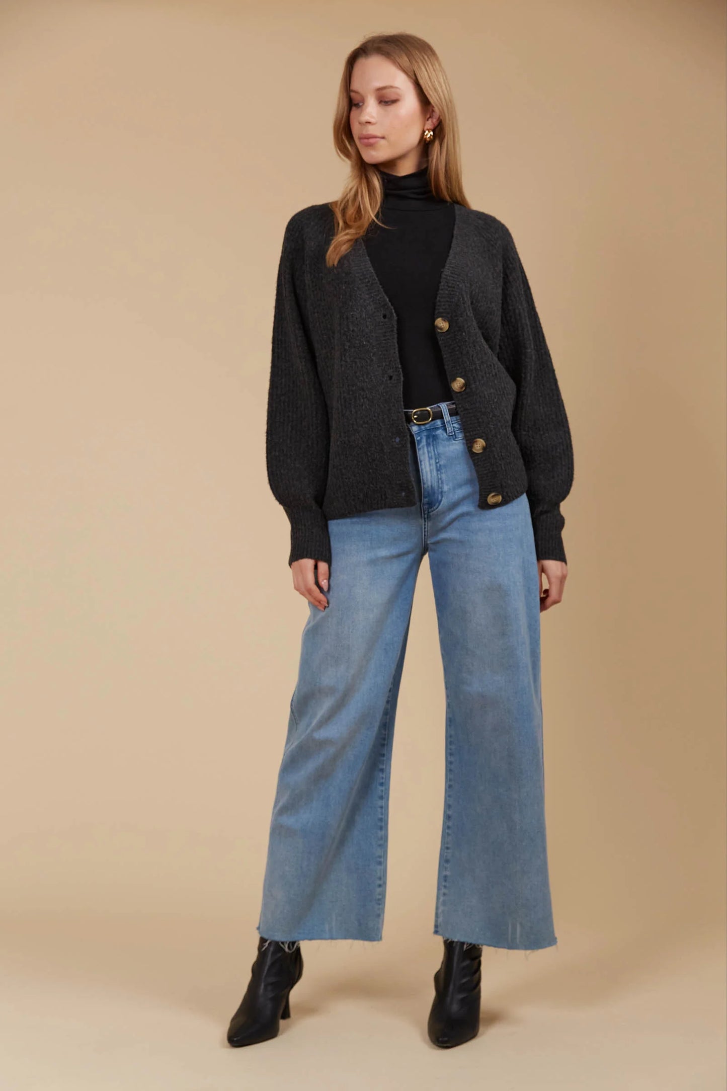 Isle of Mine Miru Cardi Ash