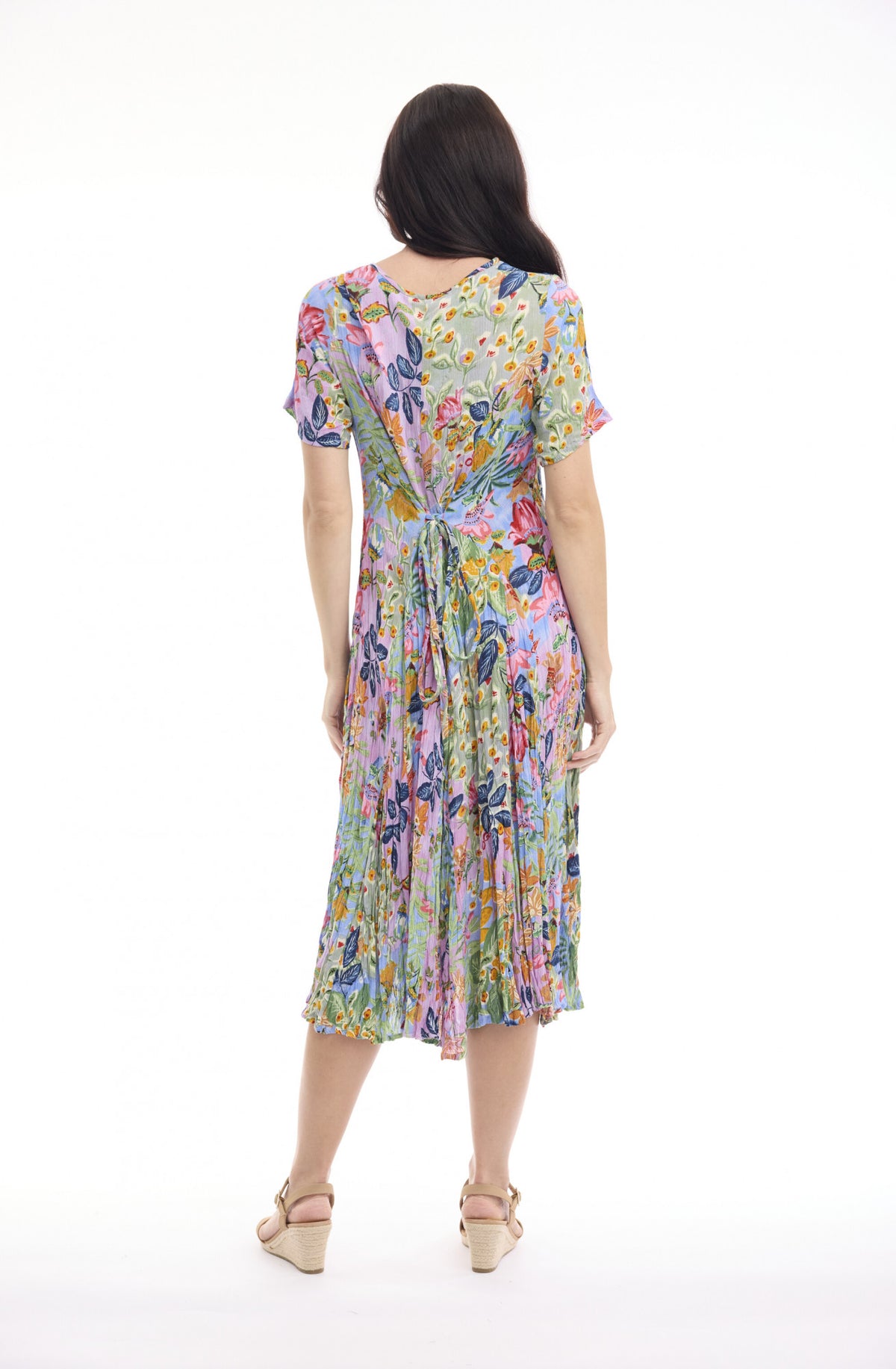 Orientique Sur Mer Godet Dress