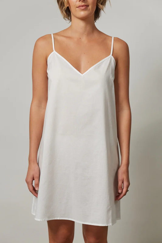 Eb & Ive Slip-White