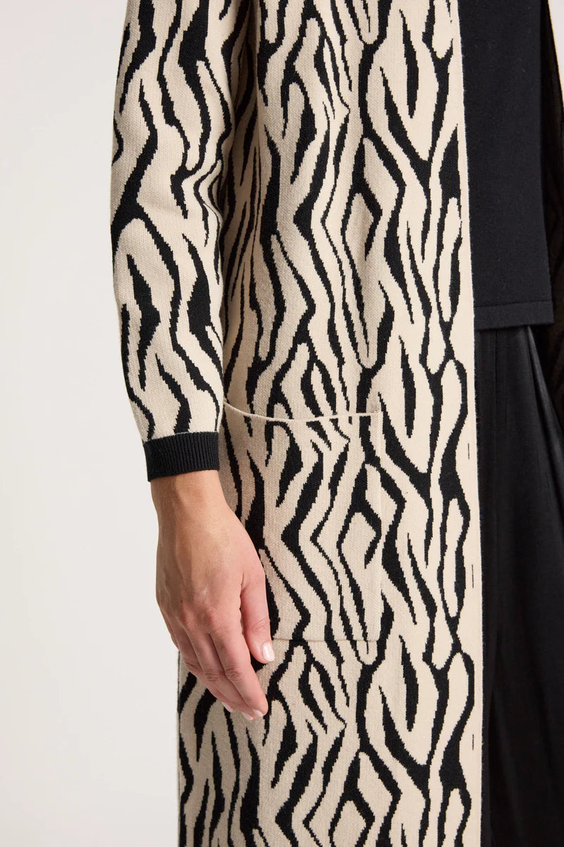 Eb + Ive Zala Cardigan-Savanna
