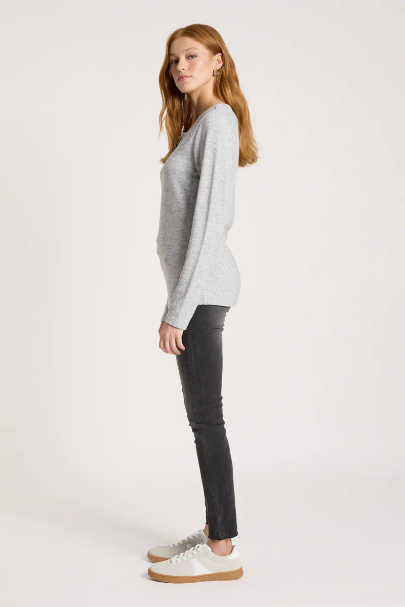 eb+ive Rumi Long Sleeve Top-Marle