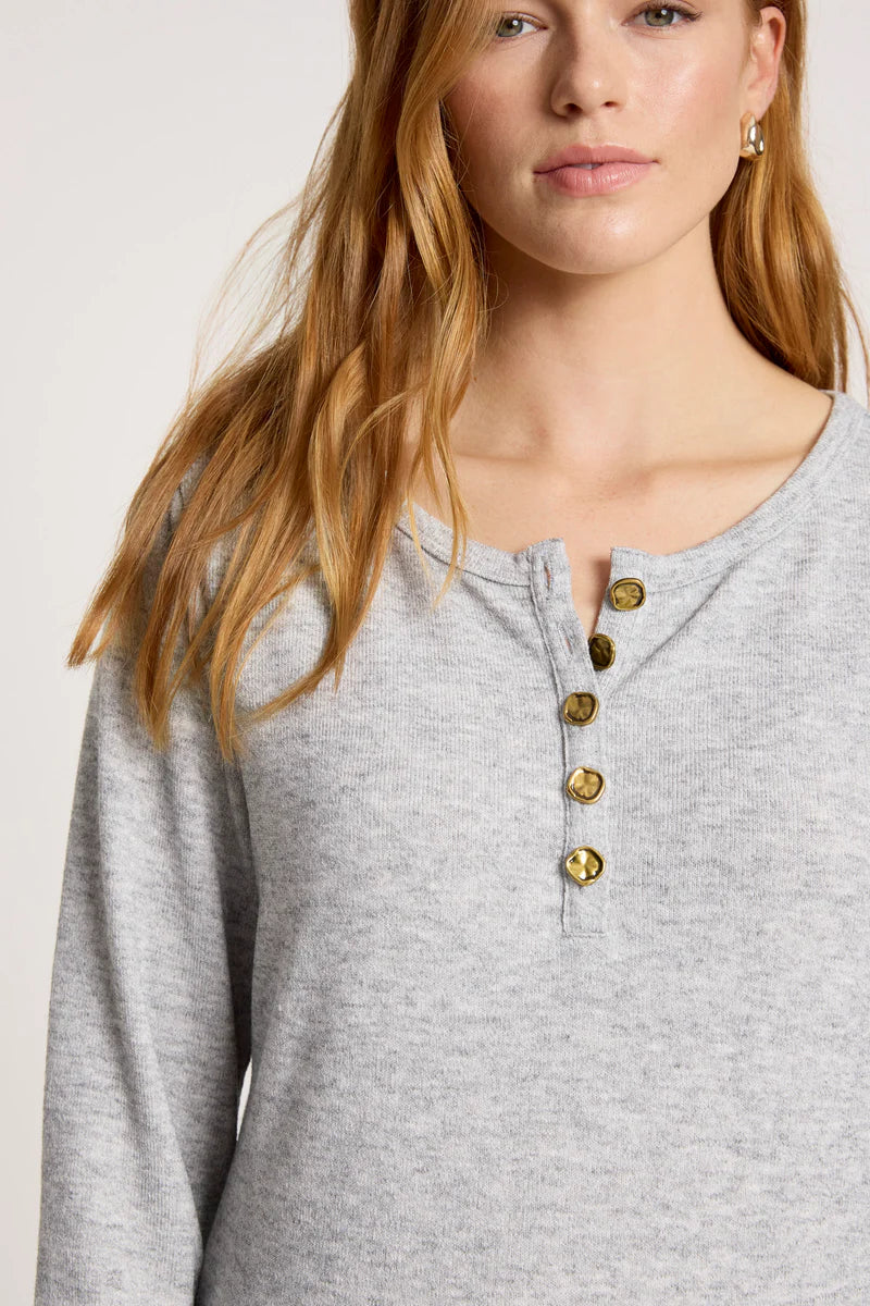 eb+ive Rumi Long Sleeve Top-Marle