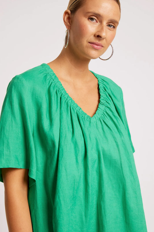 Eb+Ive Cove Relaxed Top Jade
