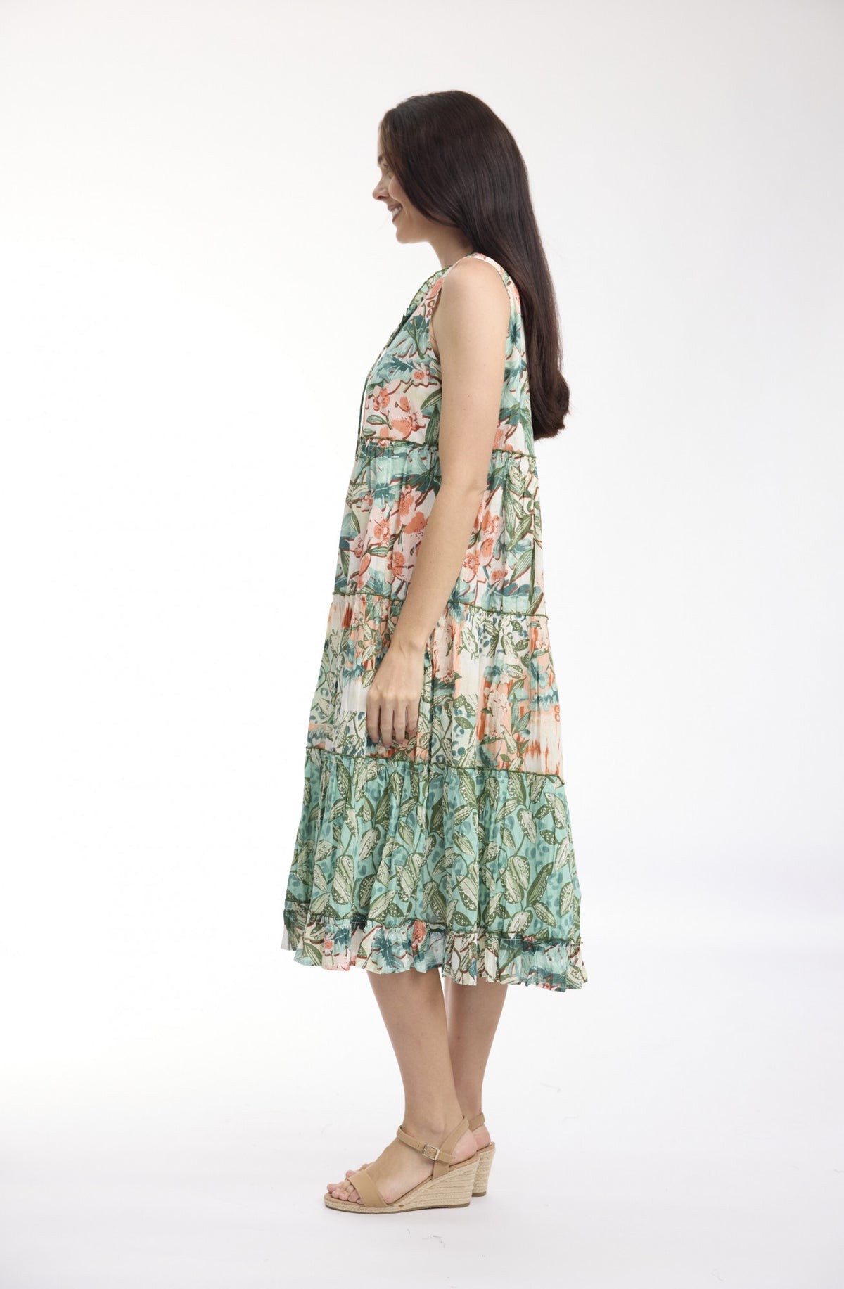 Orientique St Michiel Dress Layers SS Print