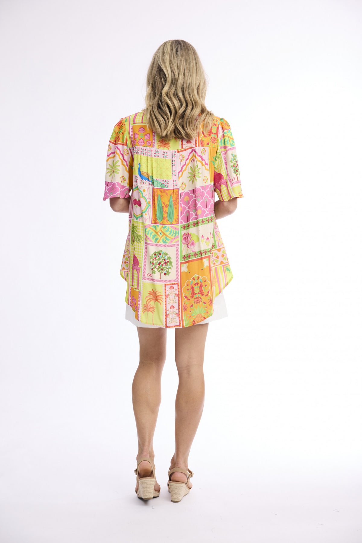 Orientique Gulnar Top V Print