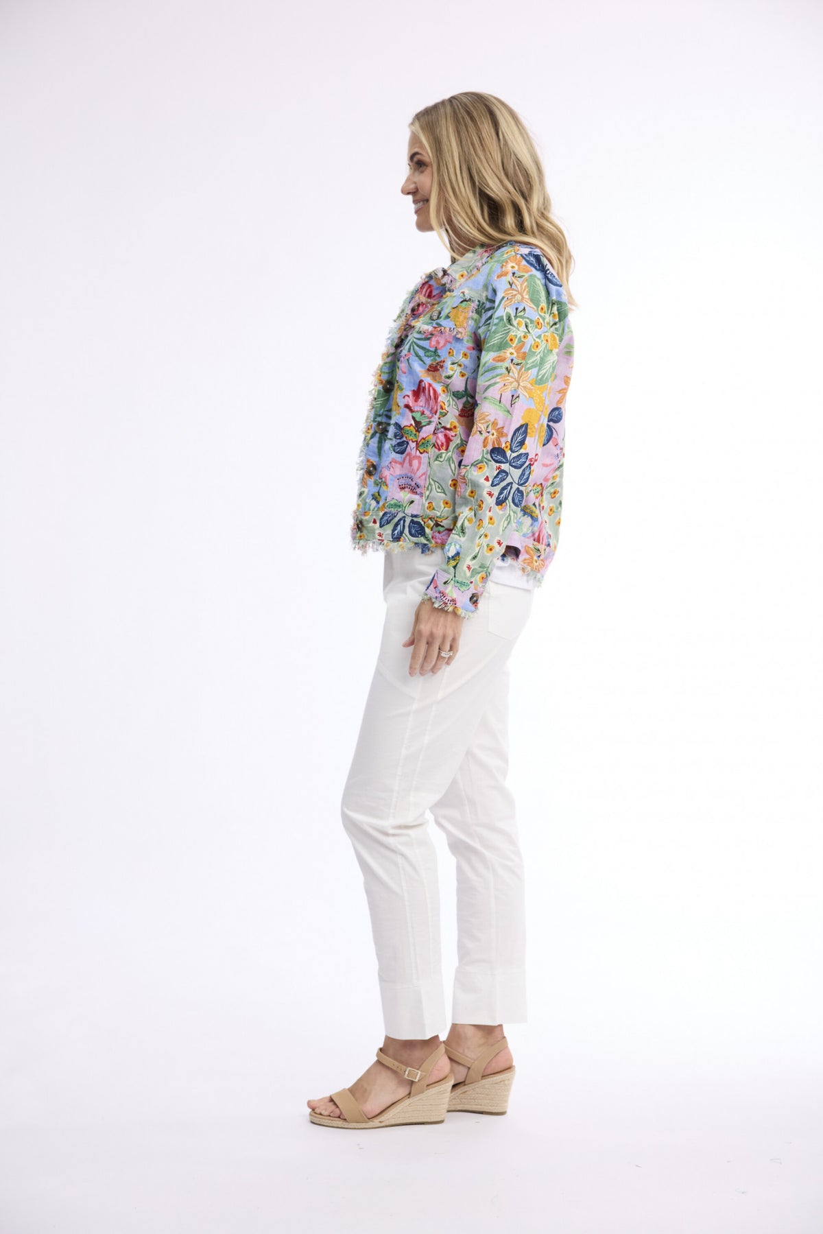 Orientique Sur Mer Jacket Fringe