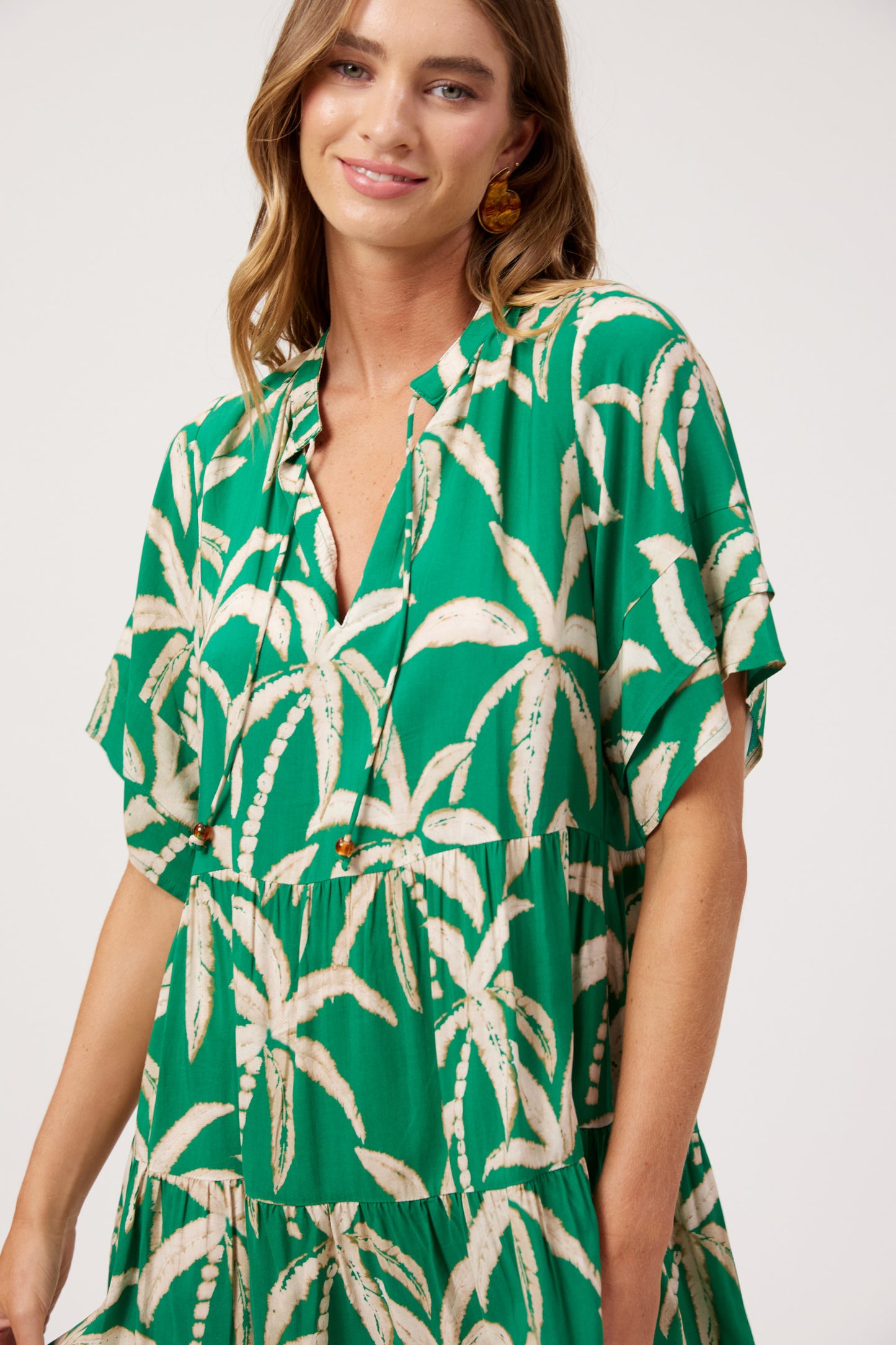 Haven Congo Dress Palm
