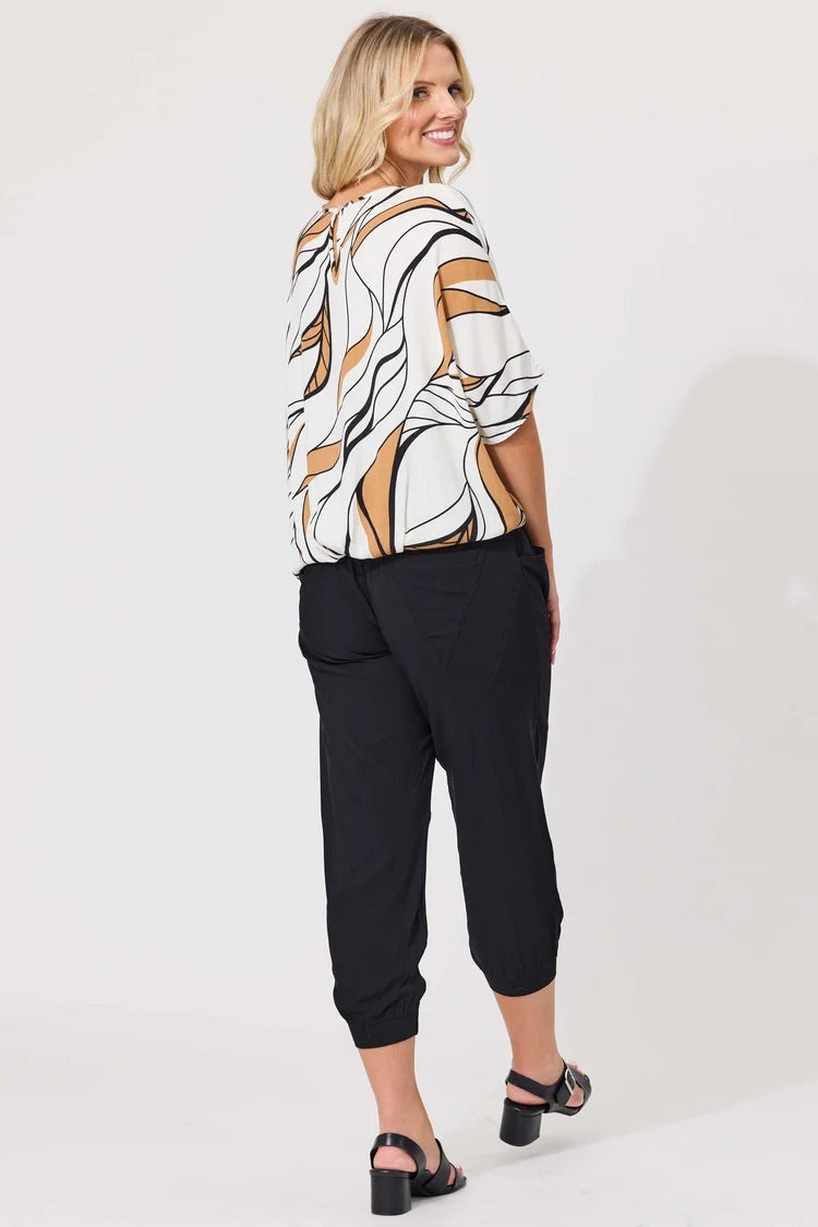 Lemon Tree Amira Pants Black