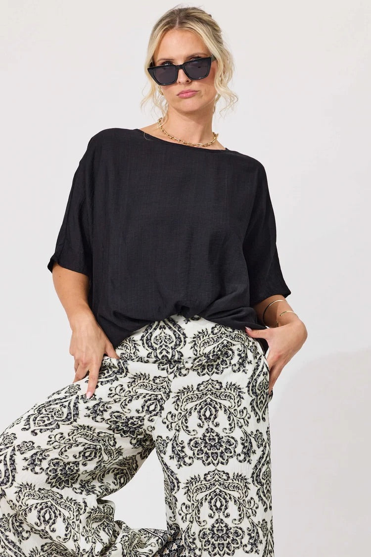 Lemon Tree Alessa Top Black