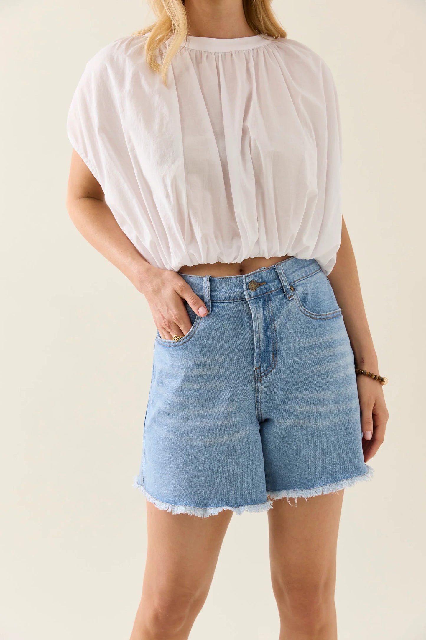 Isle Of Mine Duke Denim Shorts-Vintage