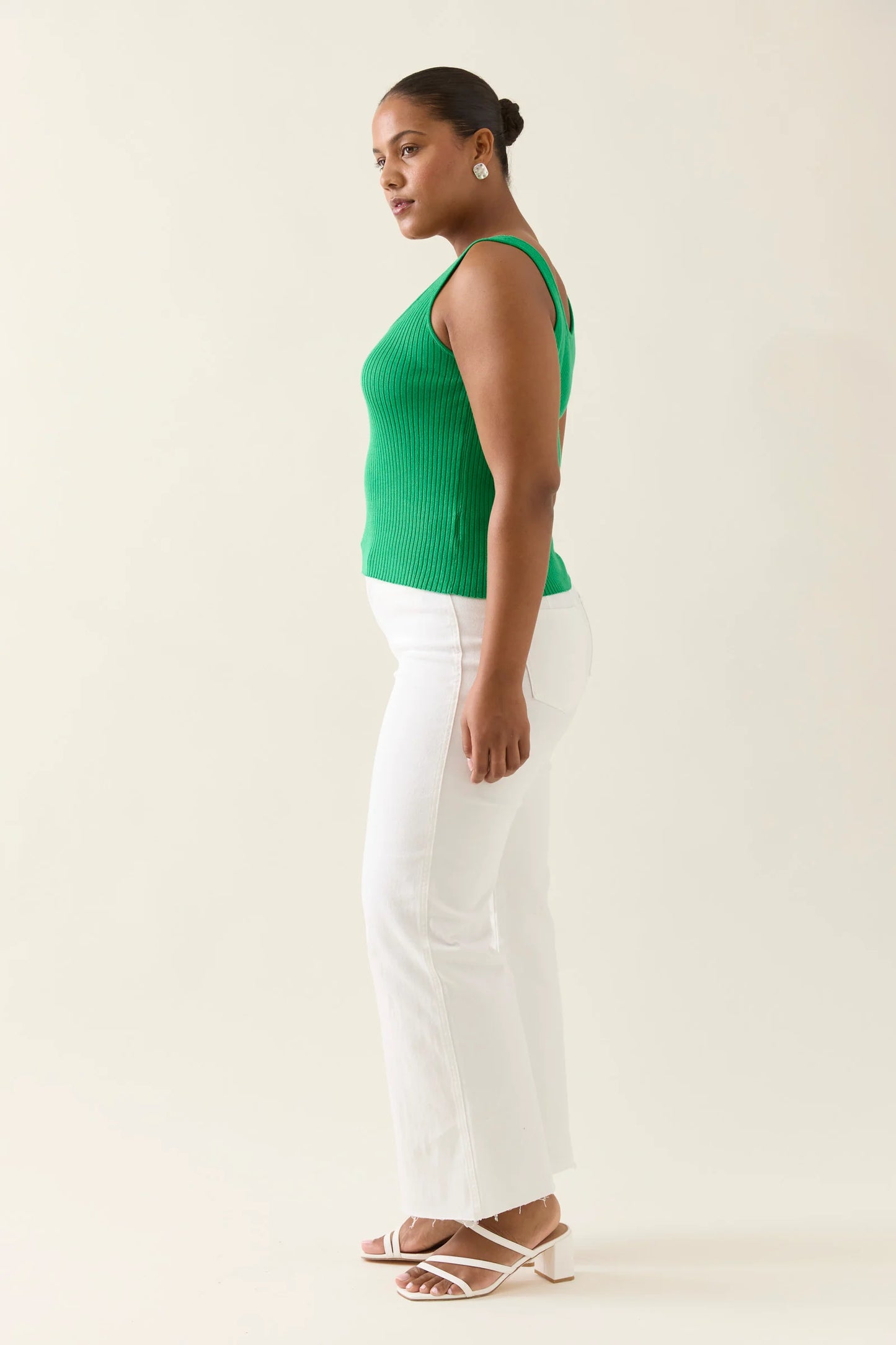 Isle of Mine Adele Tank-Green