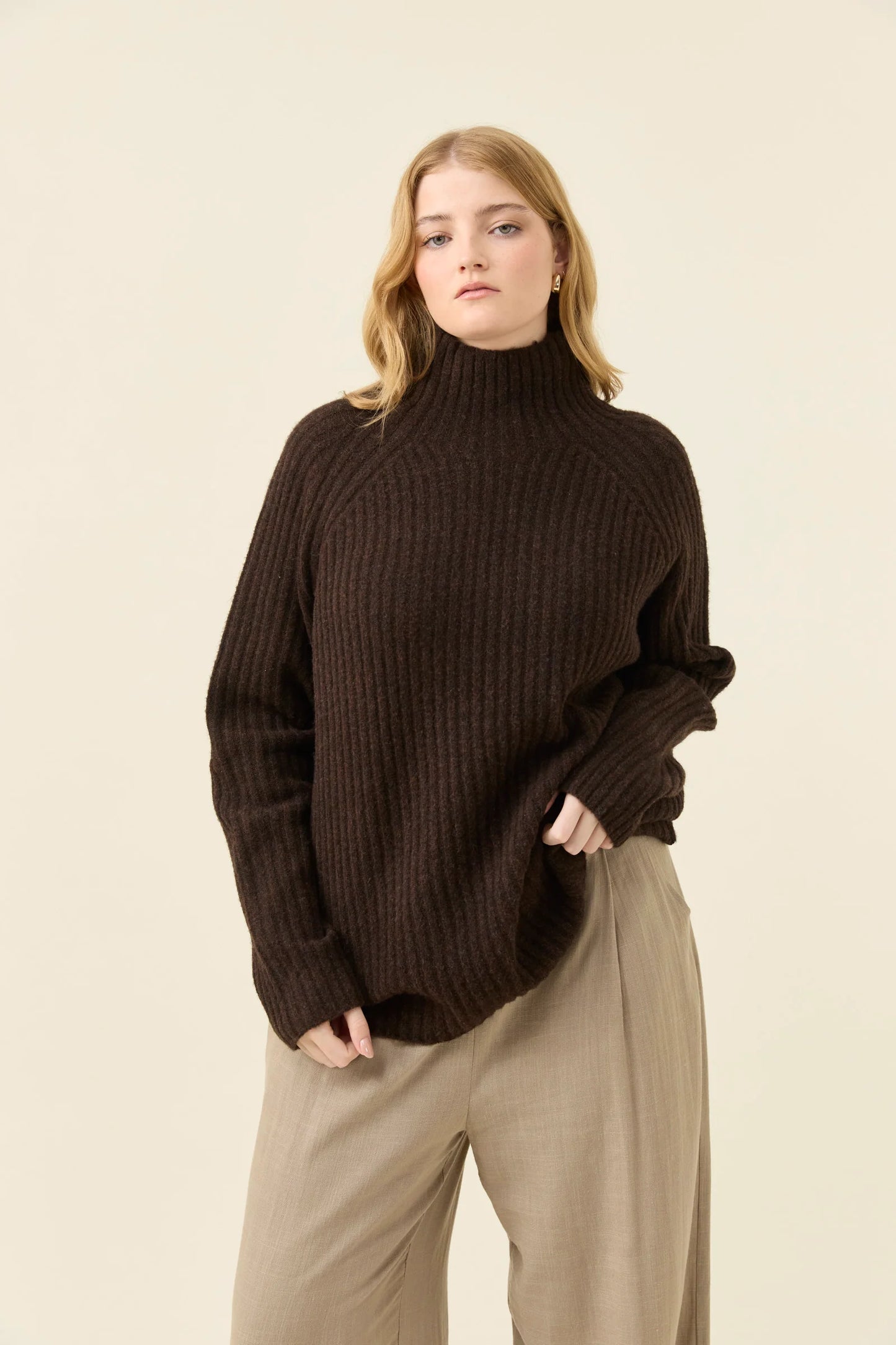 Isle of Mine Miru Jumper Chocolate