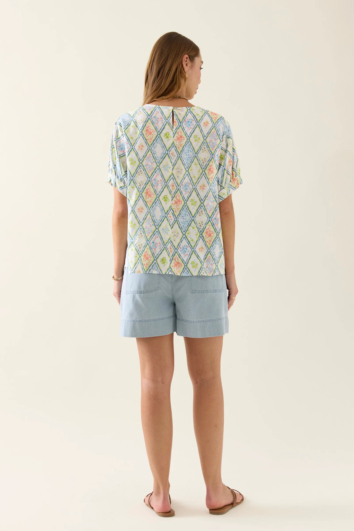 Isle of Mine Ingrid Pleat Top-Tile