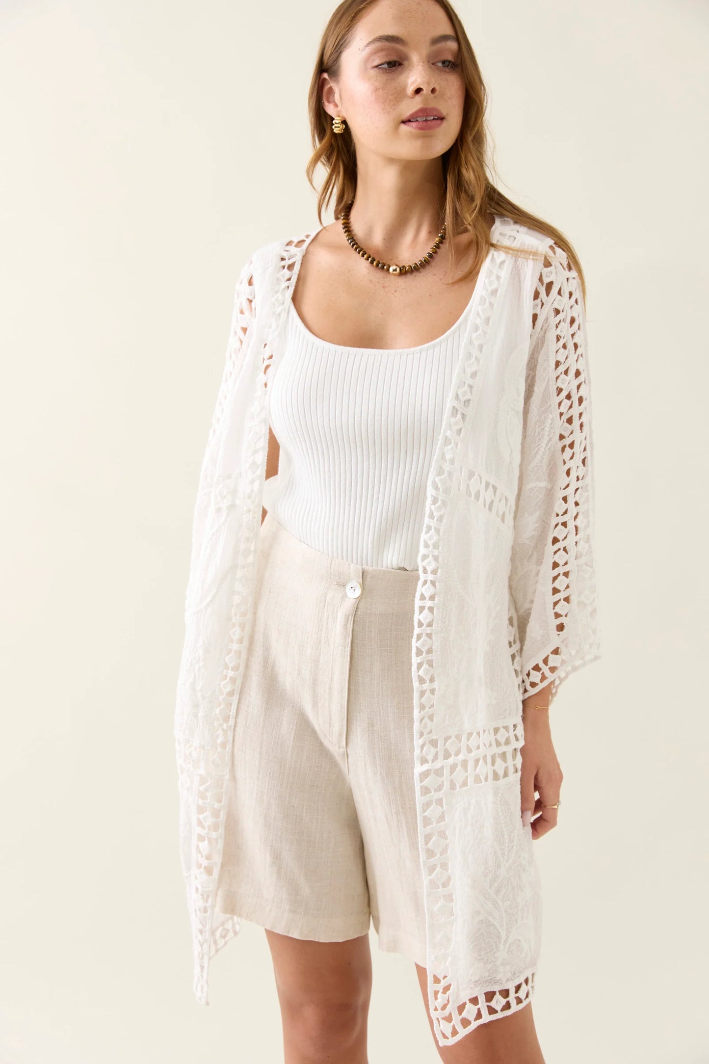 Isle of Mine Oline Kimono-Lotus