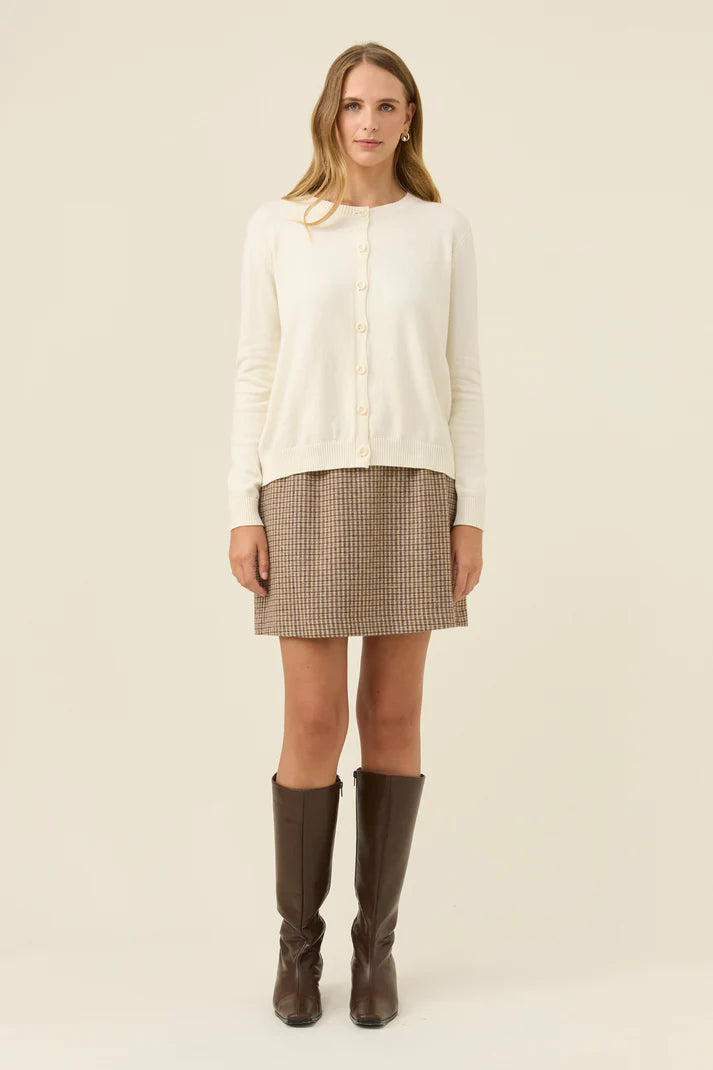 Isle of mine Darby Cardi- Ivory