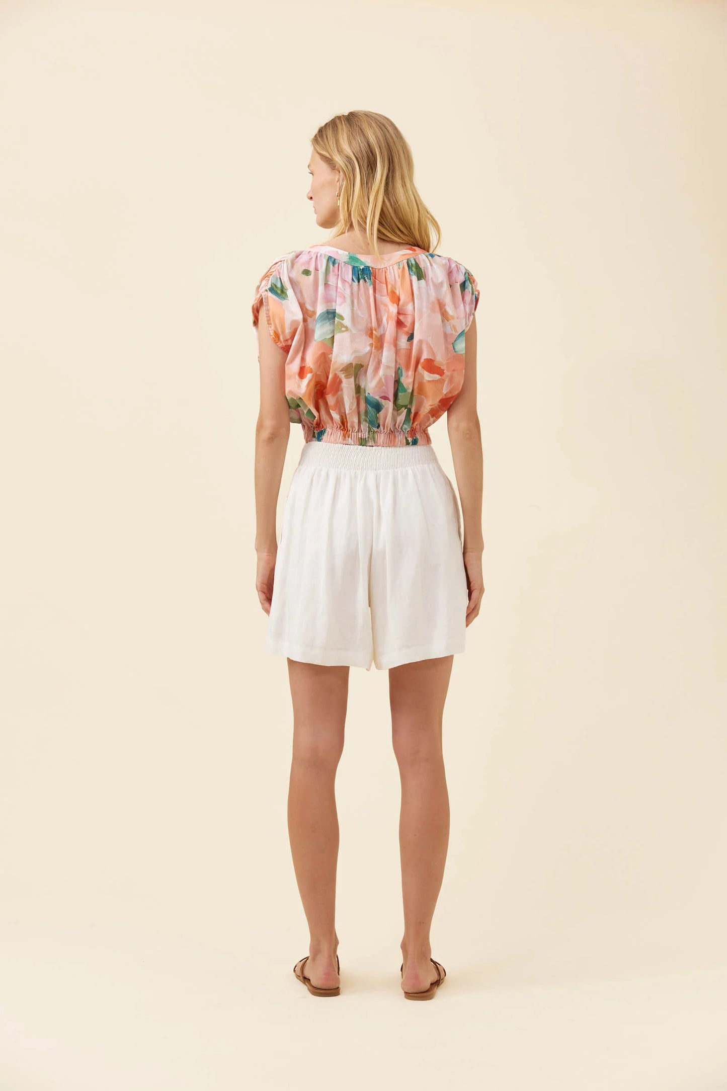 Isle of Mine Rosa Reversible Crop Top XS