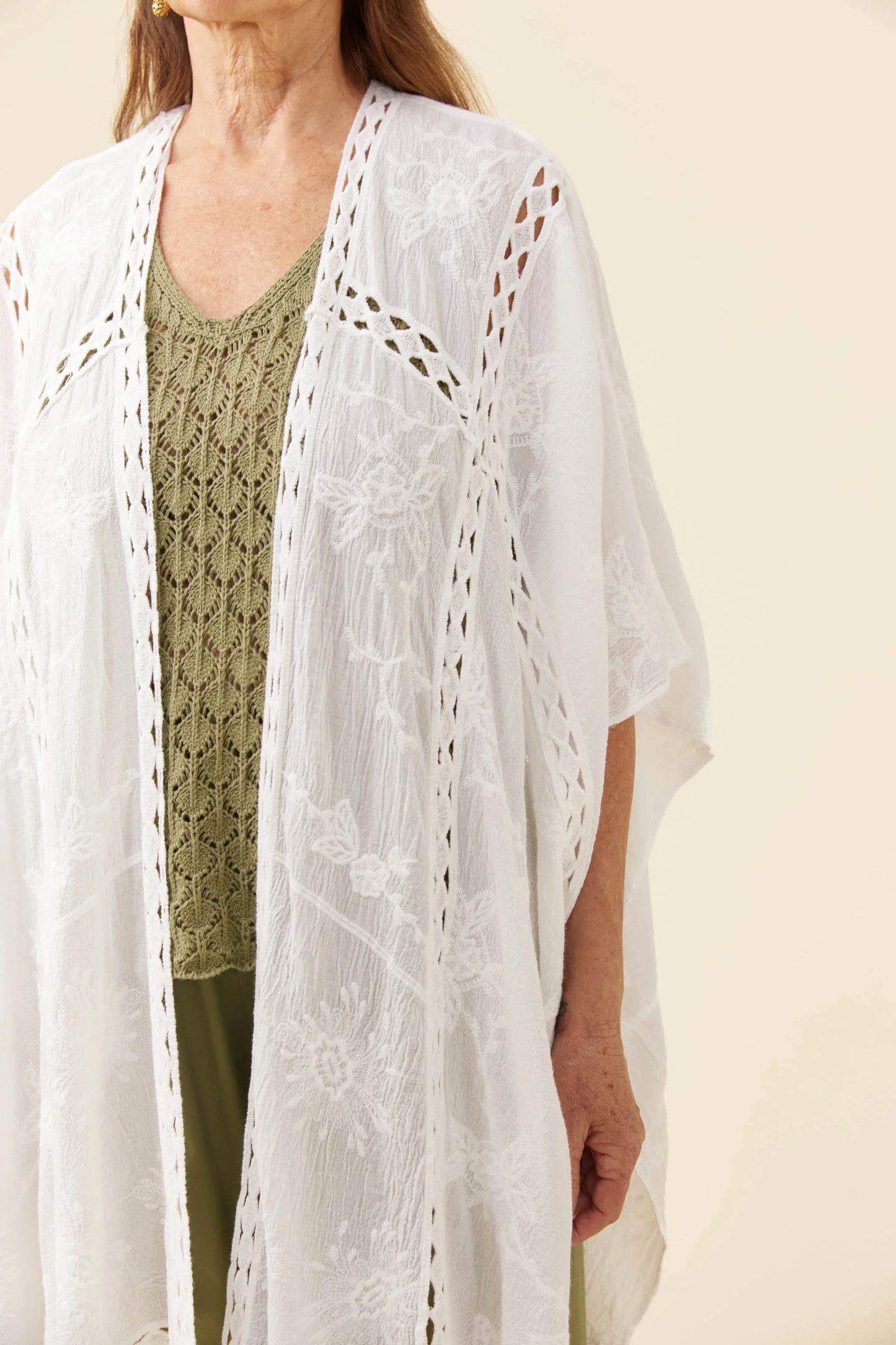 Isle of Mine Elodie Cape White OS