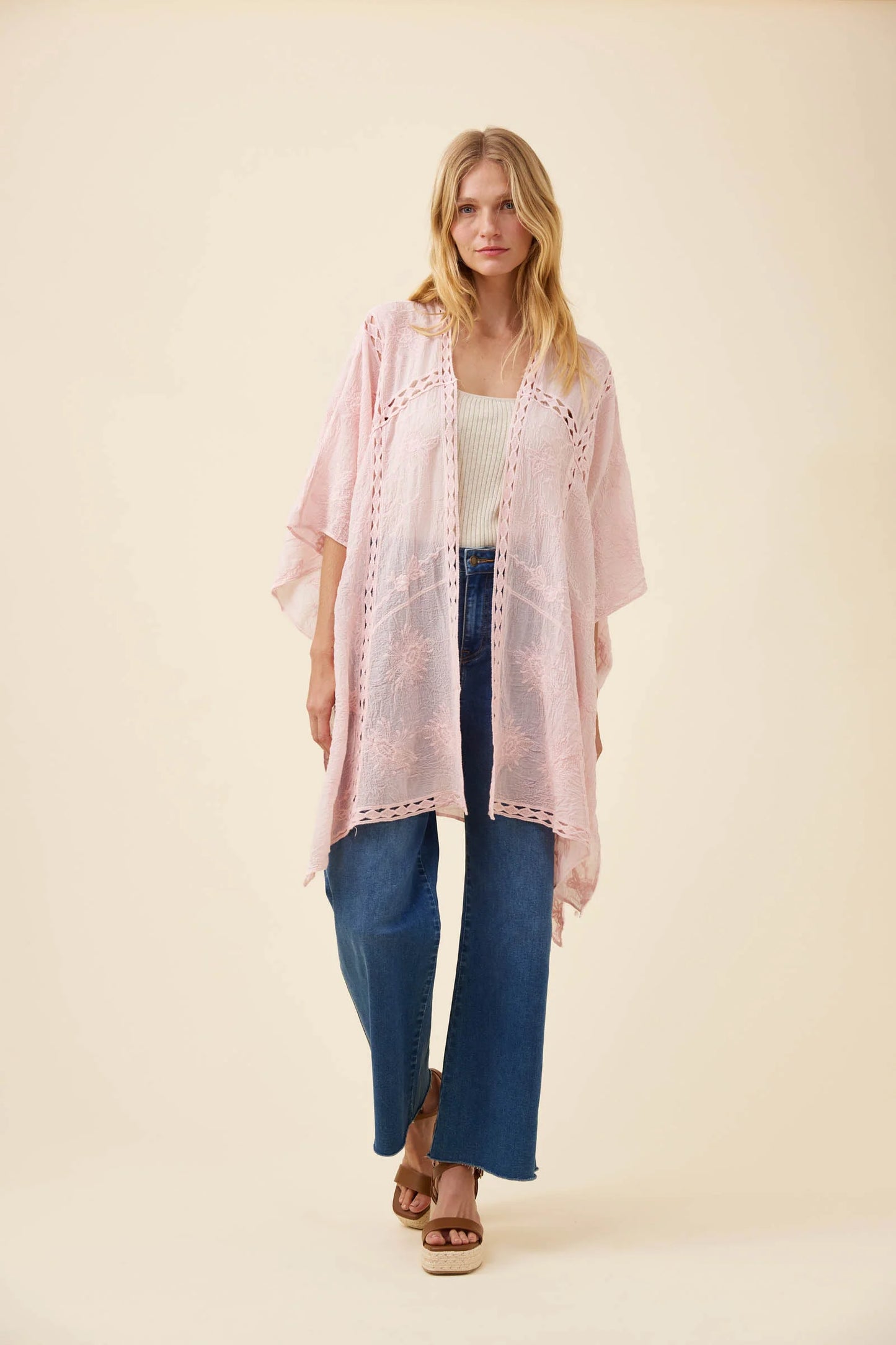 Isle of Mine Elodie Cape Light Pink OS