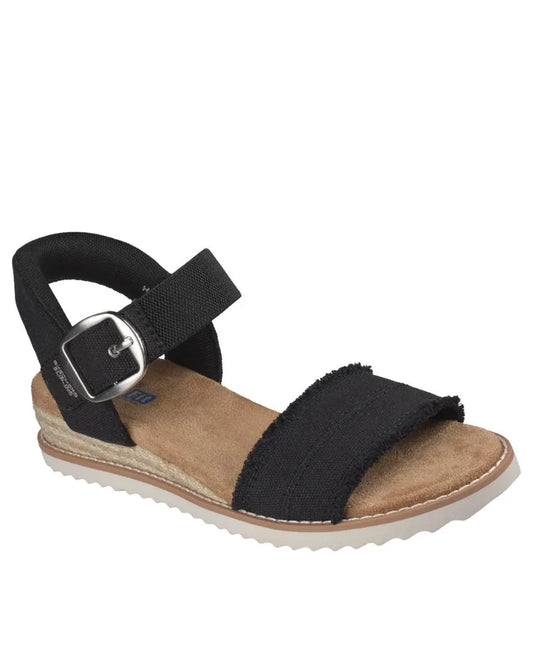 Skechers Slip-Ins: BOBS Desert Kiss - Frayed Fun Black