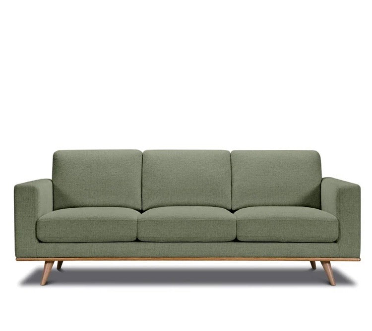 Willow 3 Seater Sofa Green