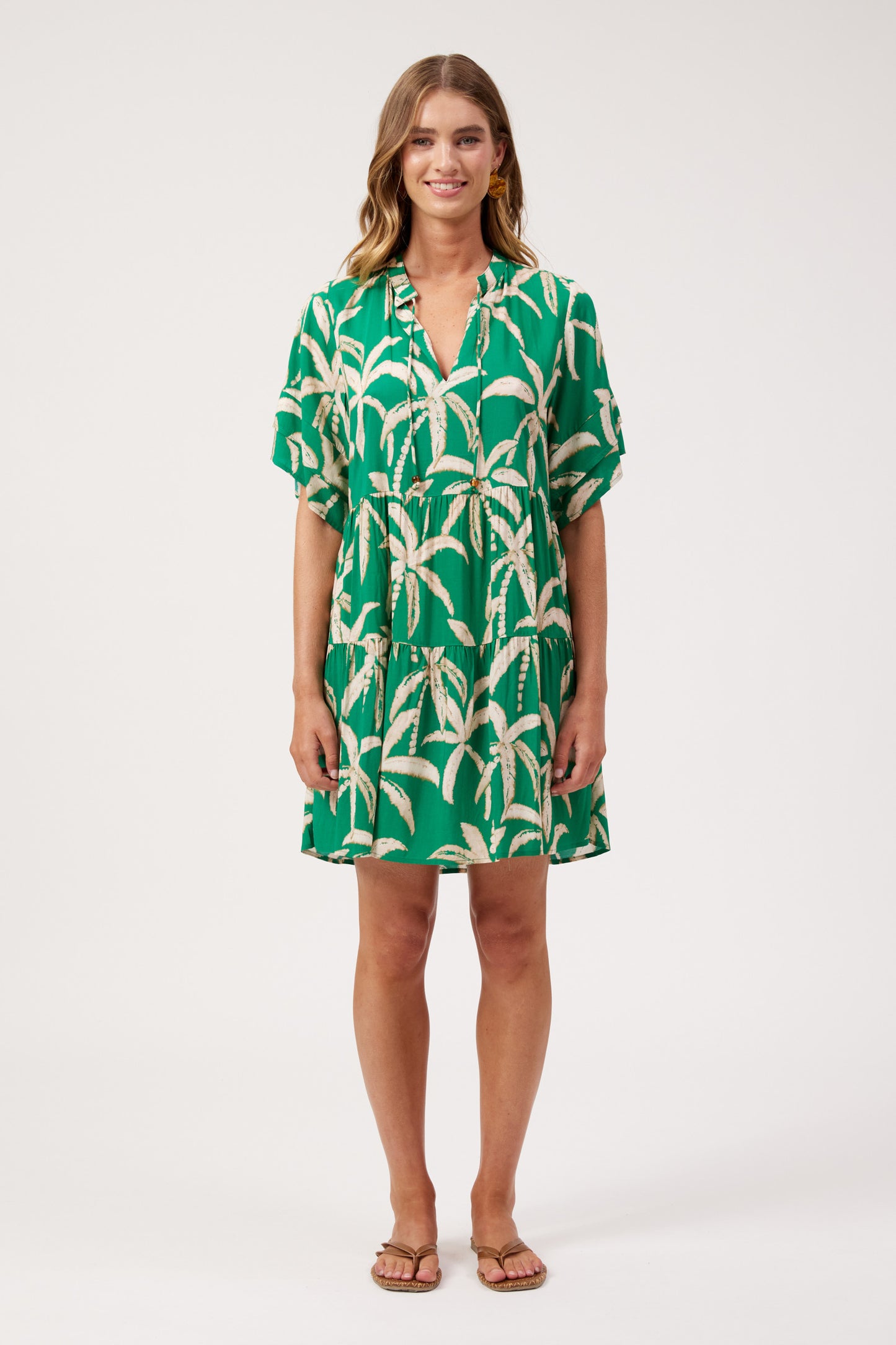 Haven Congo Dress Palm