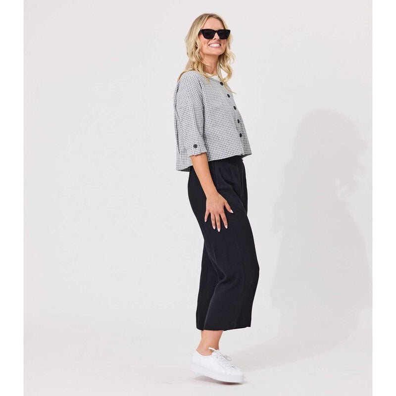 Lemon Tree Thelma Jacket Grey/White Check
