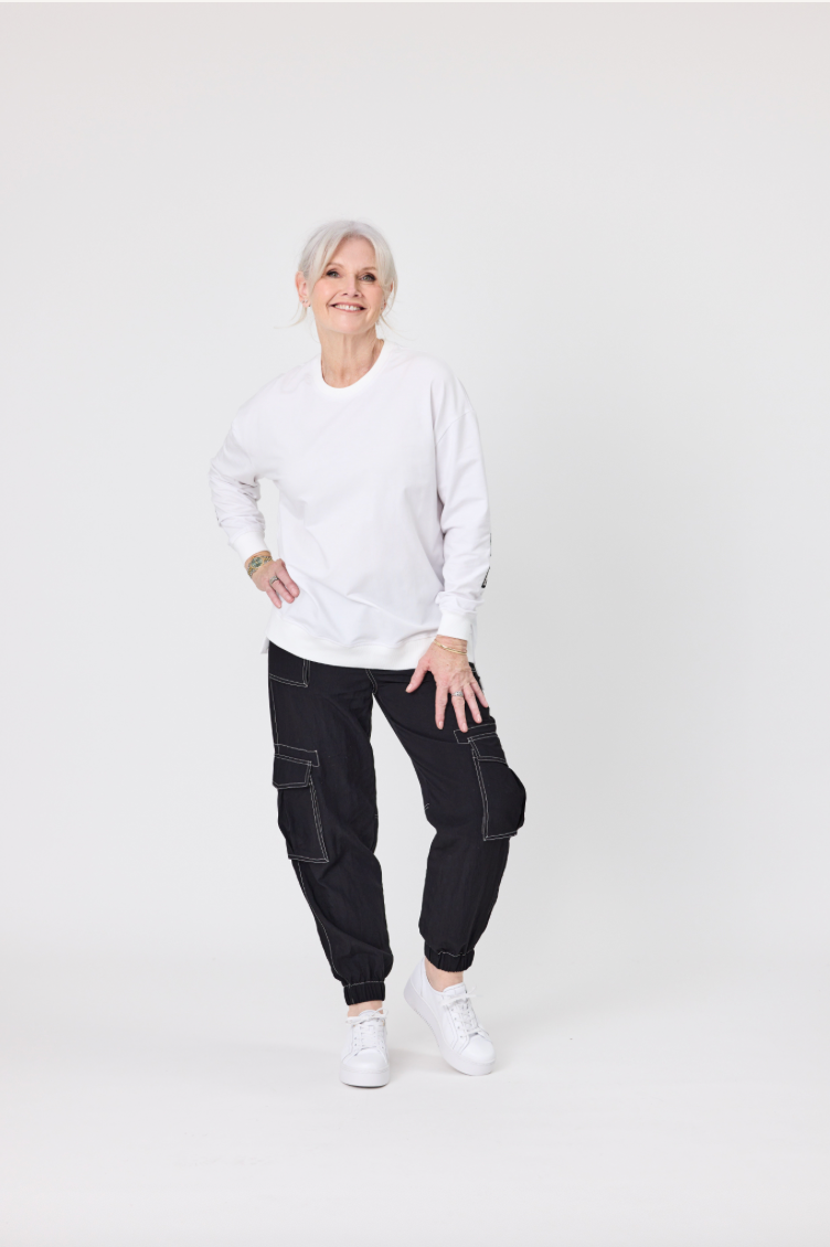 Lemon Tree Dee Pants in Black