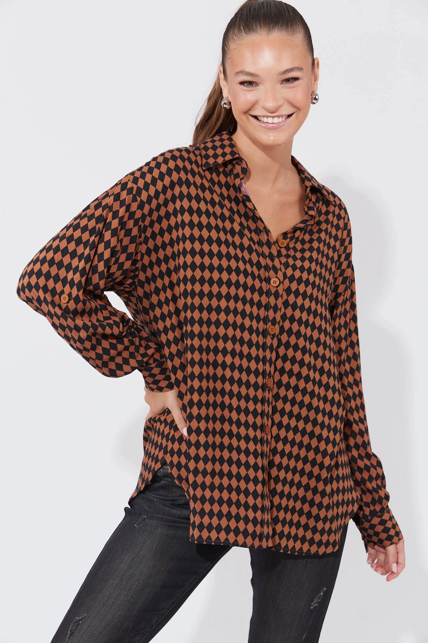 Haven Casablanca Shirt Kohl/Dune
