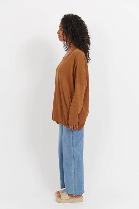 Haven Jumper Tan One size