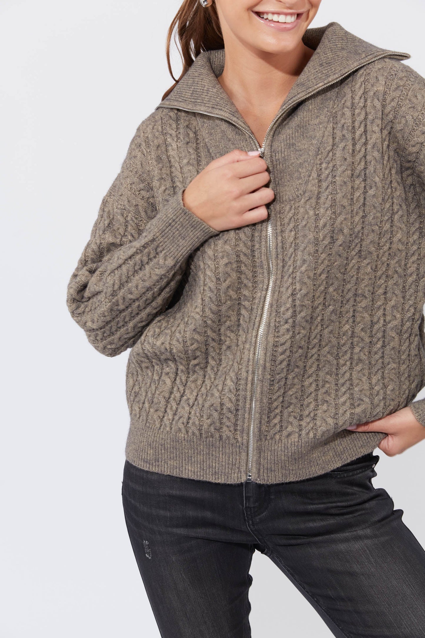 Haven Cadiz Zip Jumper Marle