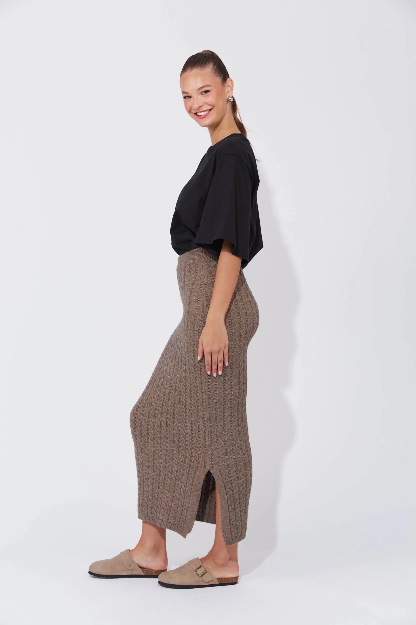 Haven Cadiz Knit Skirt Marle