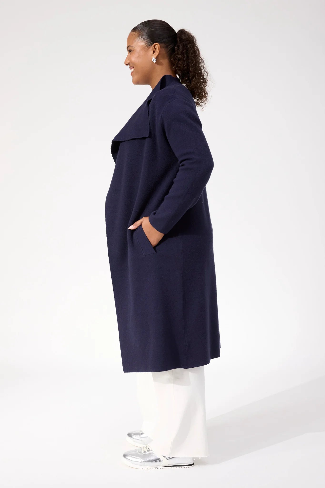 Chamonix Cardigan Navy