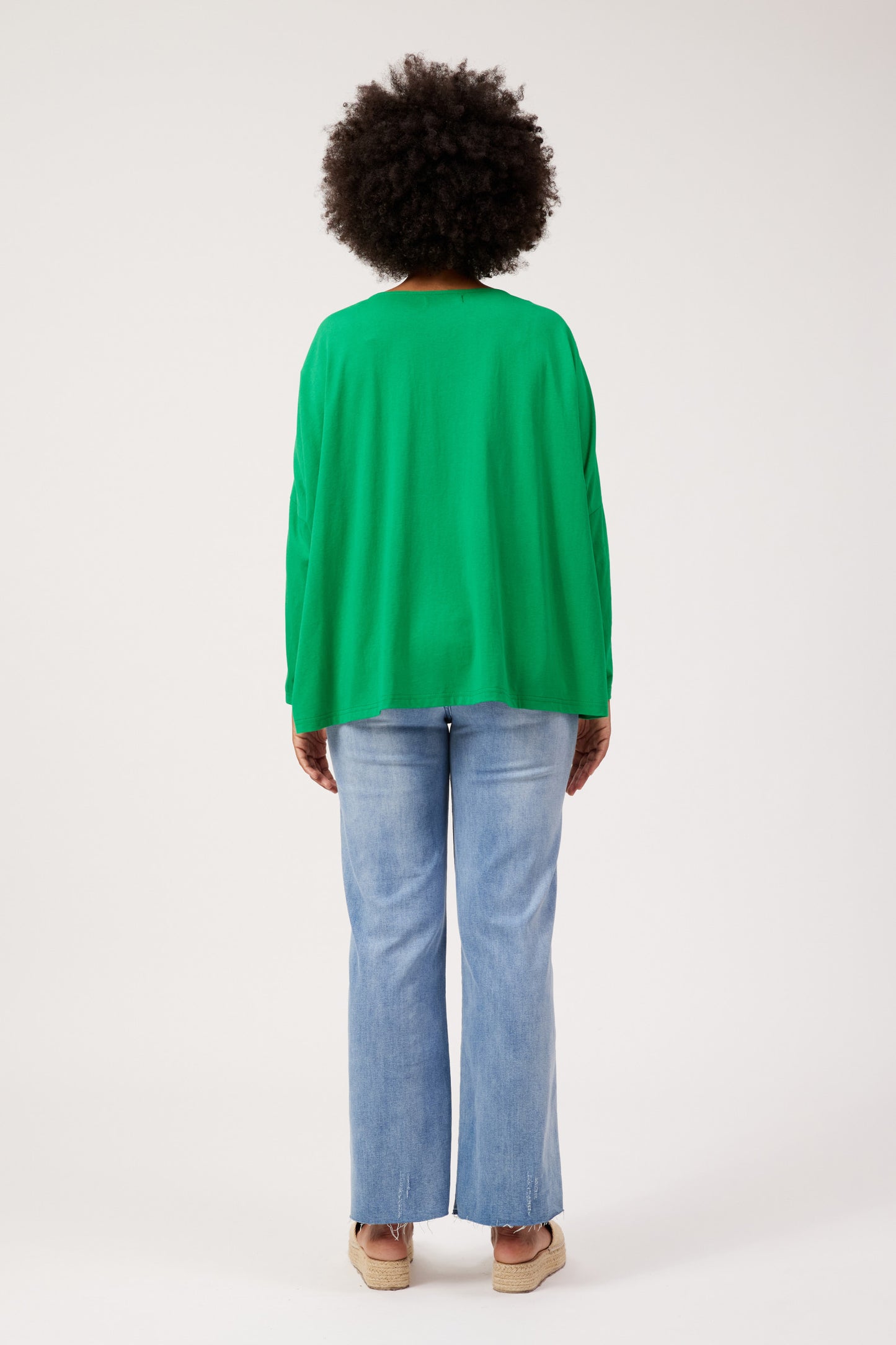 Haven Elba Heart Long Sleeve Tshirt Green