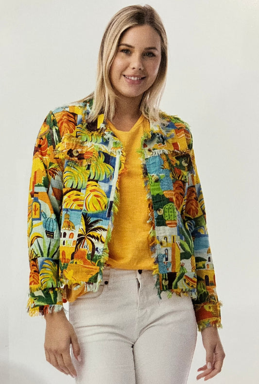 Orientique Guatemala Jacket Main Print
