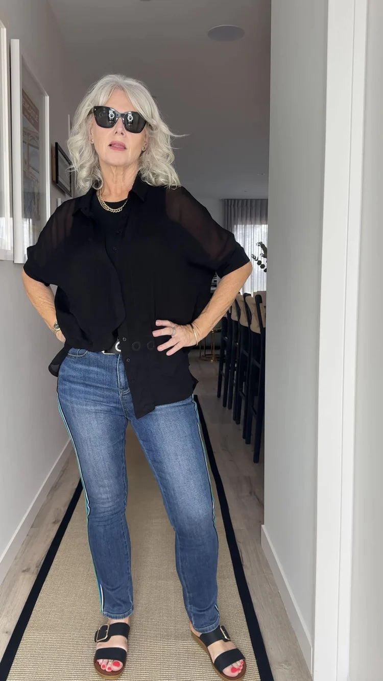 Lemon Tree Greta Top Black