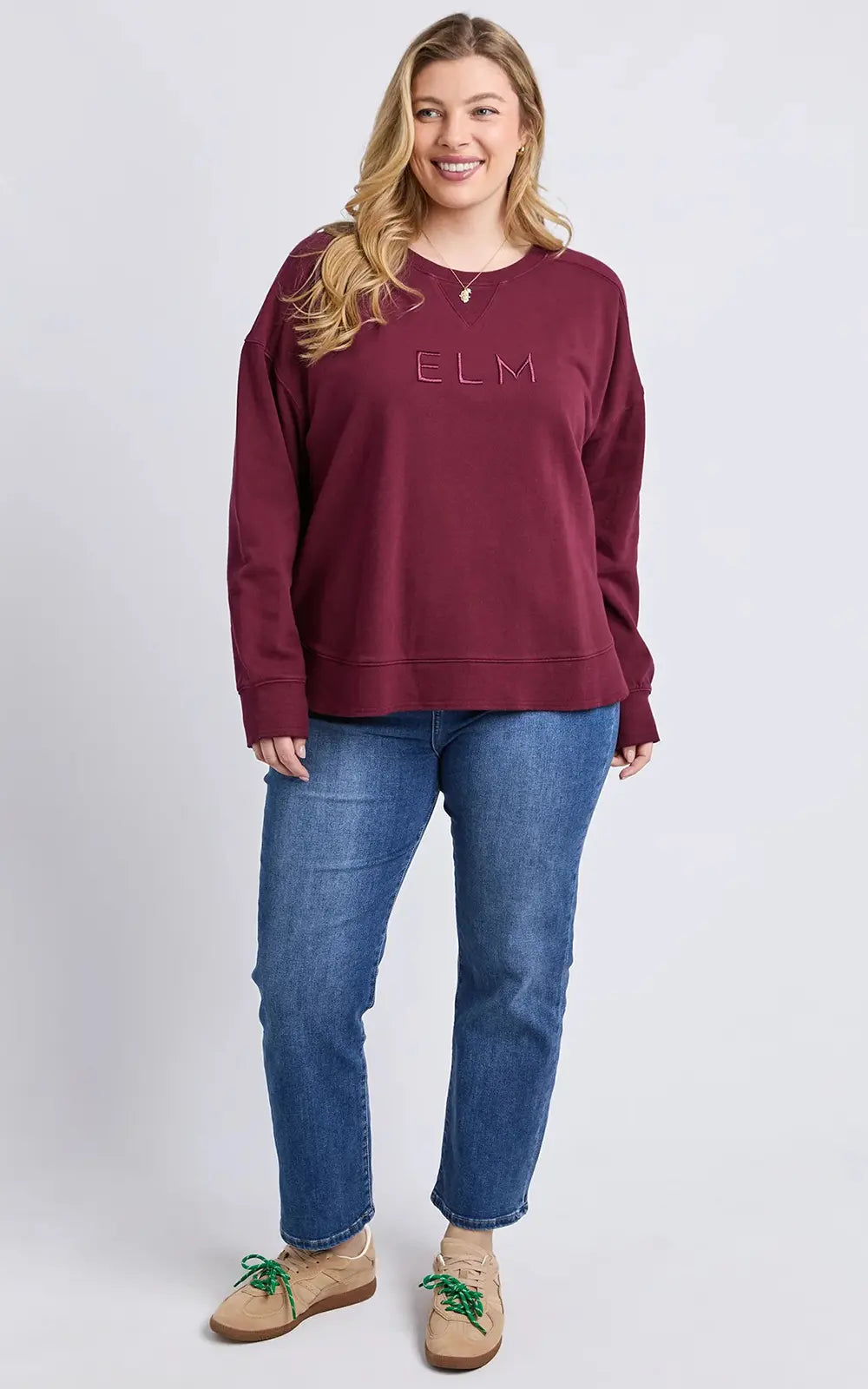 Elm Established Crew Plum