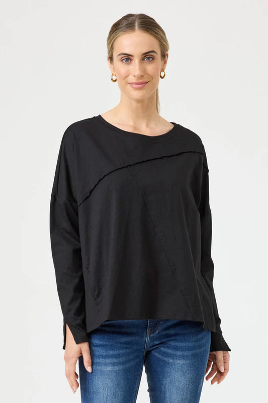Studio Traveller LS Top Black
