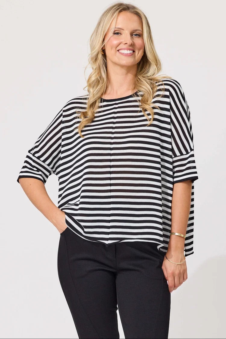 Lemon Tree Candela Top White Black