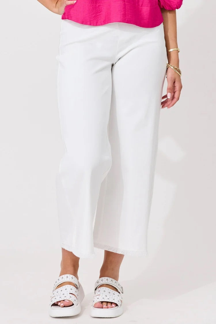 Lemon Tree Florence Pants White