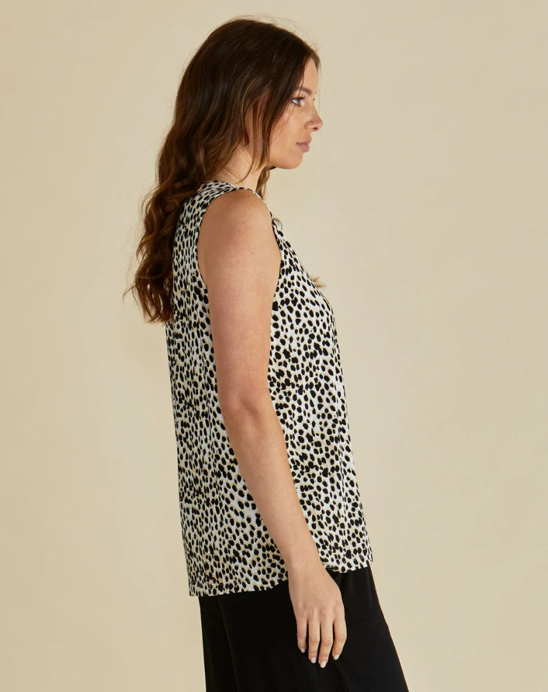 Betty Basics Positano Tank Cheetah