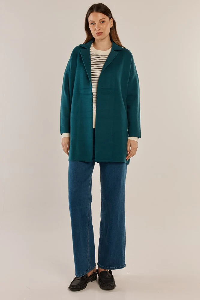 Betty Basics Bristol Coatigan Teal