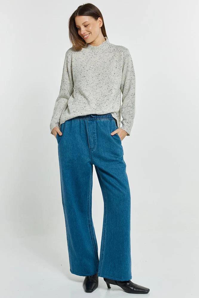 Betty Basics Carlin Knit Sweater Cream