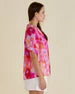 Betty Basic Joanne Blouse Floral Abstract Print-Pink