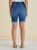 Betty Basics Bonnie Bermuda Denim Indigo Mix