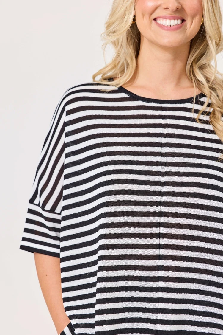 Lemon Tree Candela Top White Black